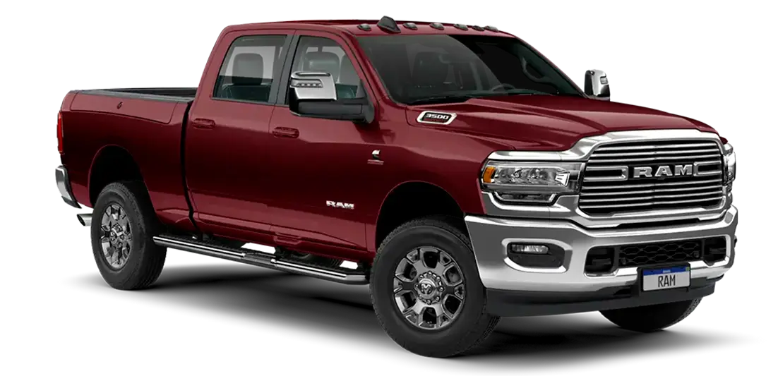 3500 Laramie 2024 Vermelho Delmonico