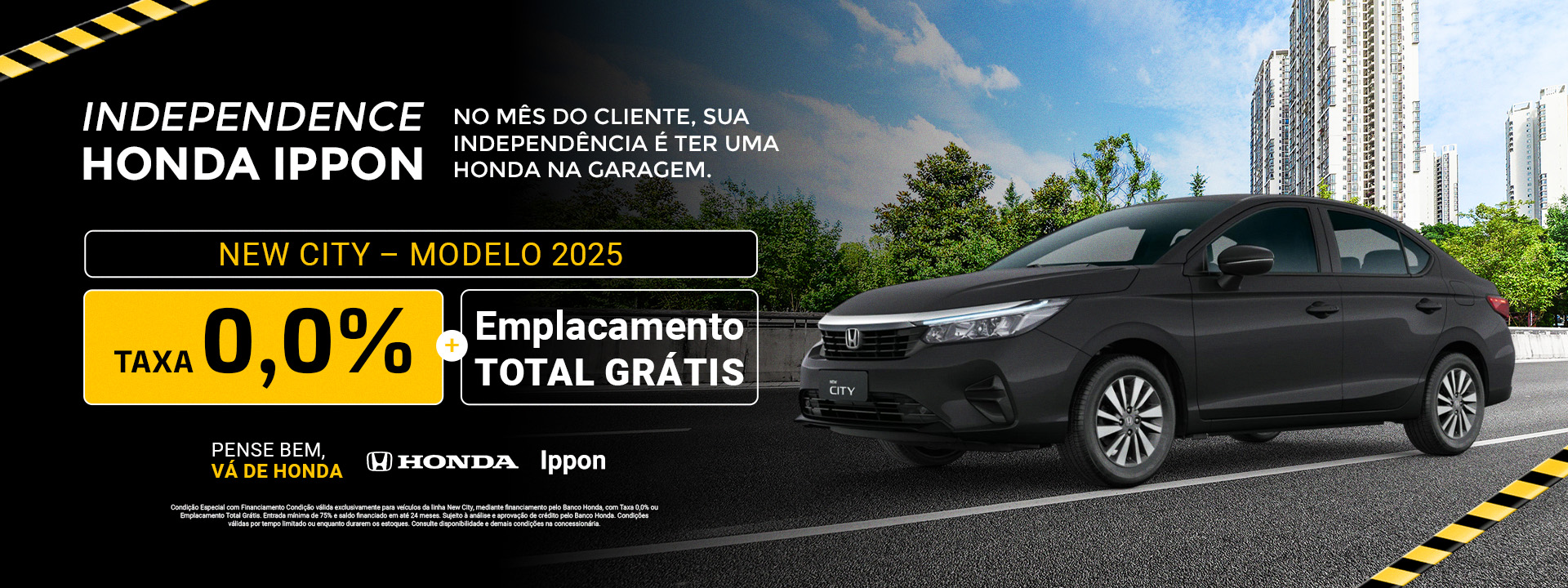 Campanha de setembro City 2025