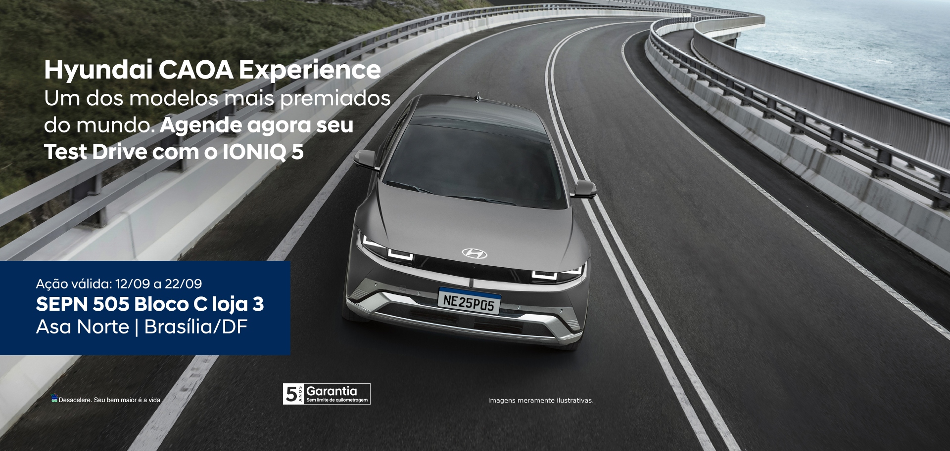 banner [set] ioniq 5  - hyundai caoa experience