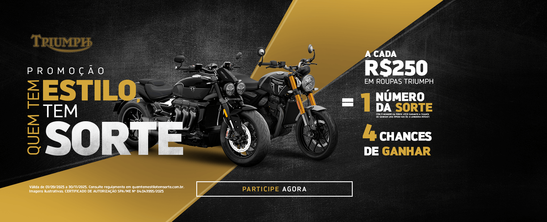 banner sem sair de casa