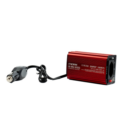  inversor de voltagem 200w p/100w 220v thork - 9067 