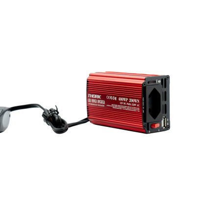  inversor de voltagem 400w p/200w 110v thork - 9069 
