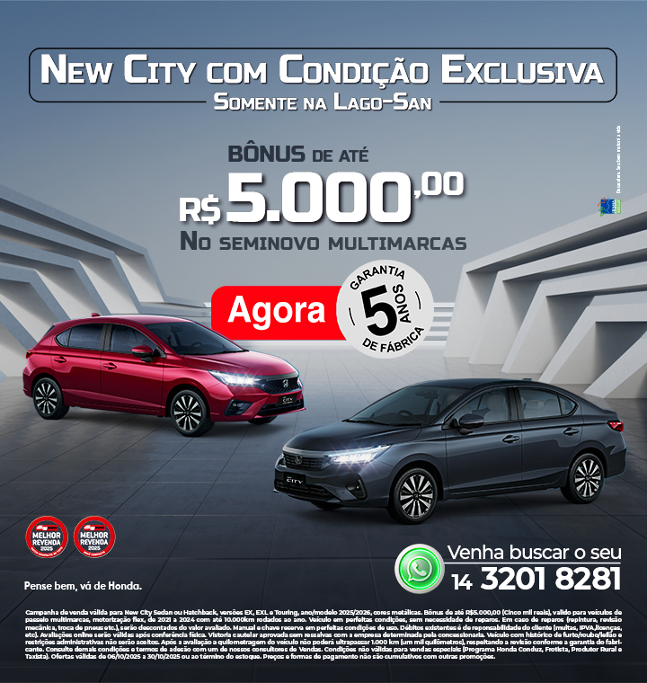 City Varejo Outubro