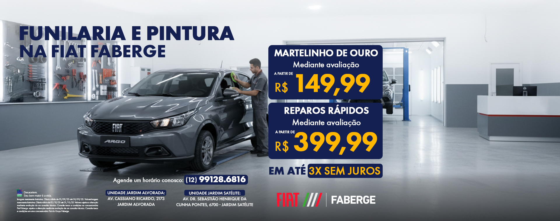 banner funilaria e pintura - outubro