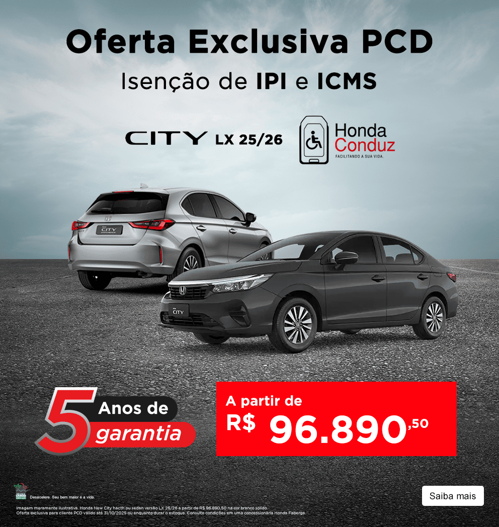 OFERTA EXCLUSIVA PCD - OUTUBRO