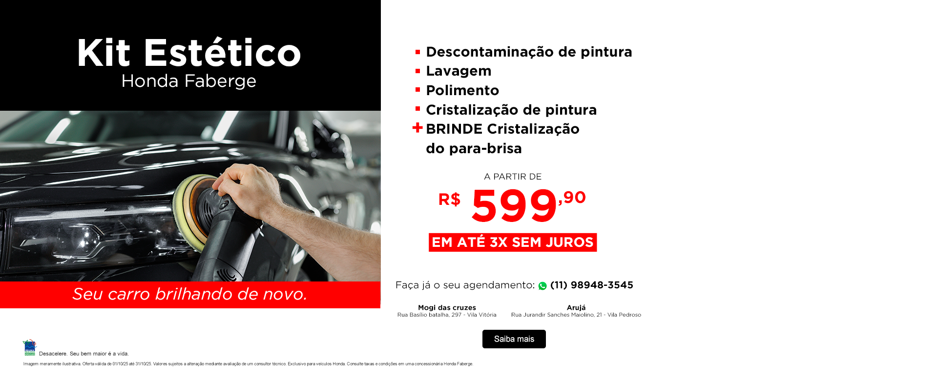 KIT ESTÉTICO - OUTUBRO