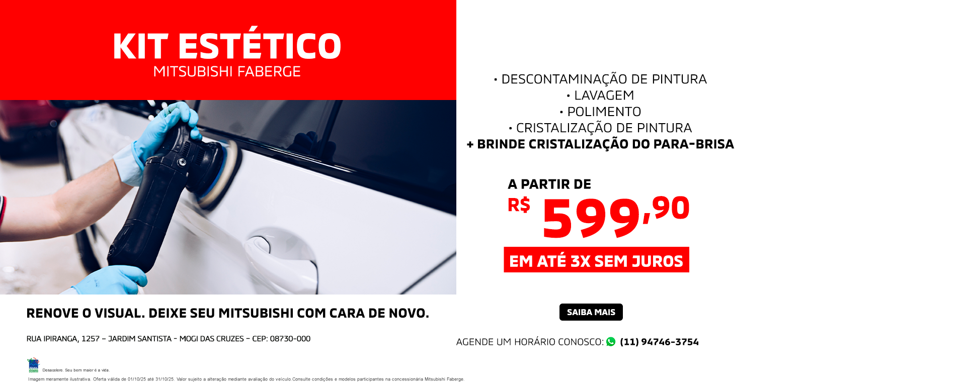 KIT ESTÉTICO - OUTUBRO