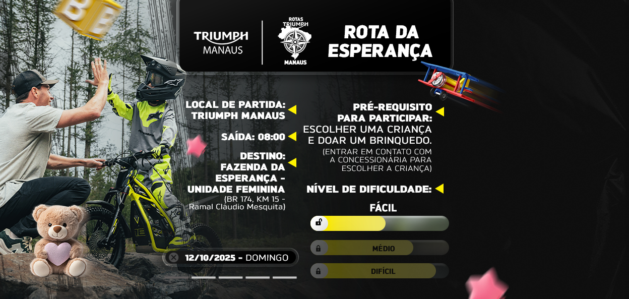 Rotas Triumph - Rota Esperança