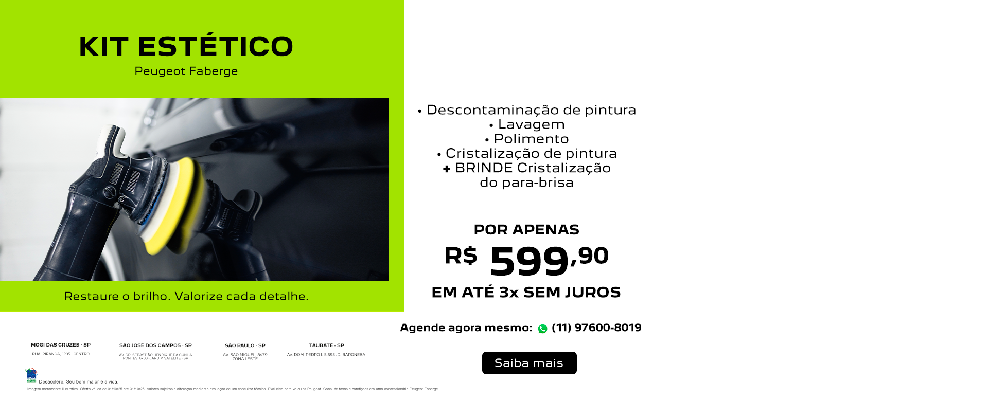 KIT ESTÉTICO - OUTUBRO