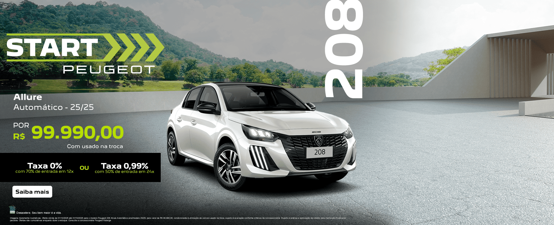 START PEUGEOT - ALLURE  - OUTUBRO