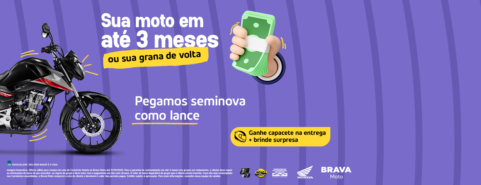BRAVA - Ofert Contemplação Garantida - OUTUBRO