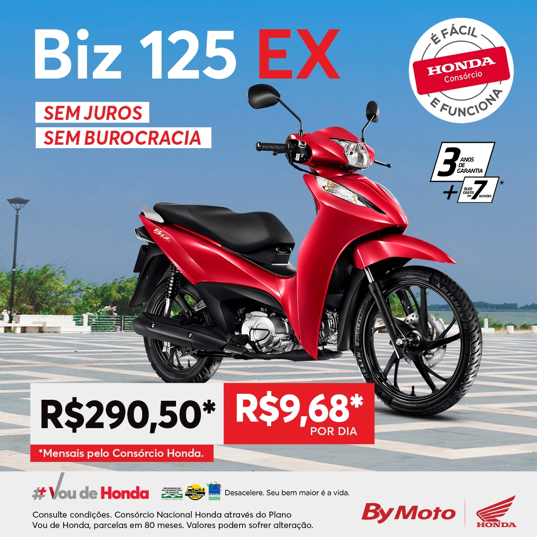 banner BIZ 125 - CNH