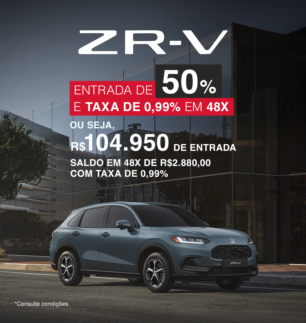 ofertas | outubro | zr-v