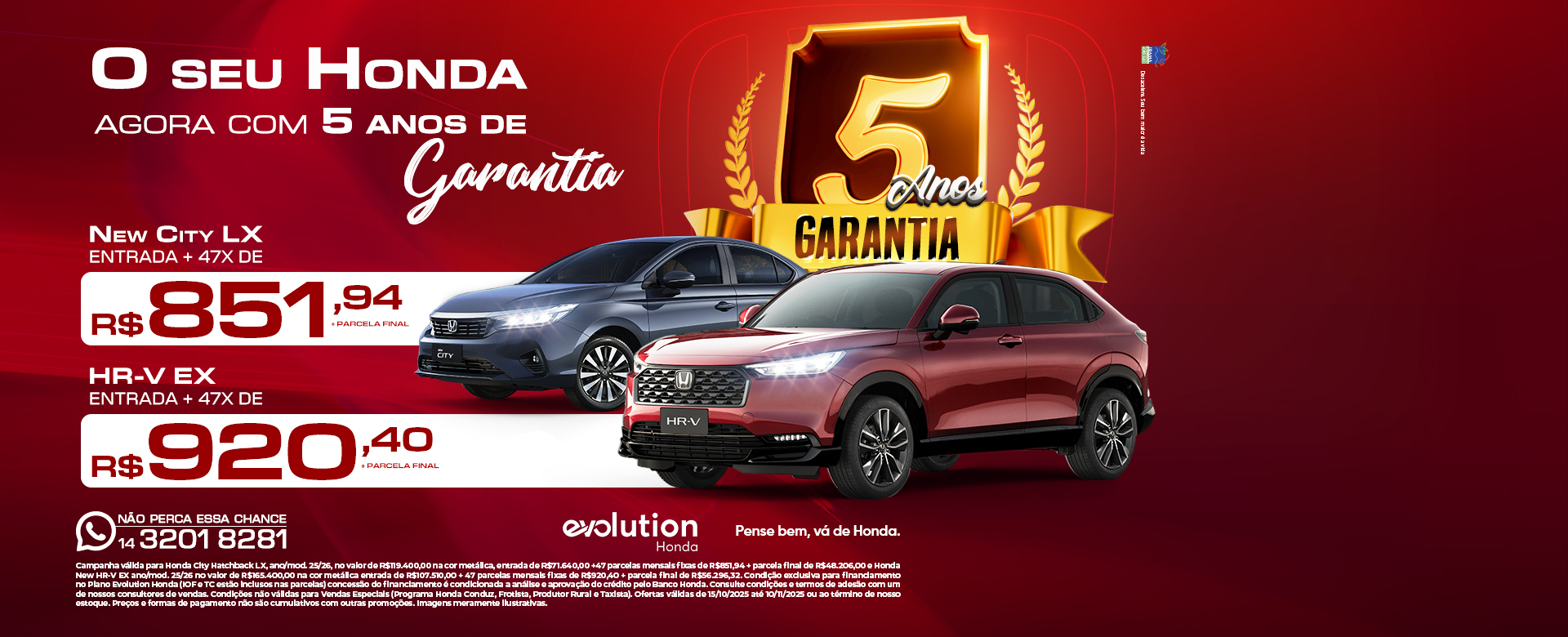Honda Evolution Outubro