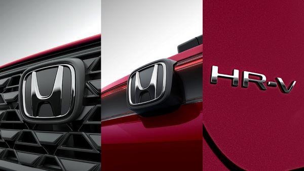 Logos e emblemas escurecidos - Novo Hr-v
