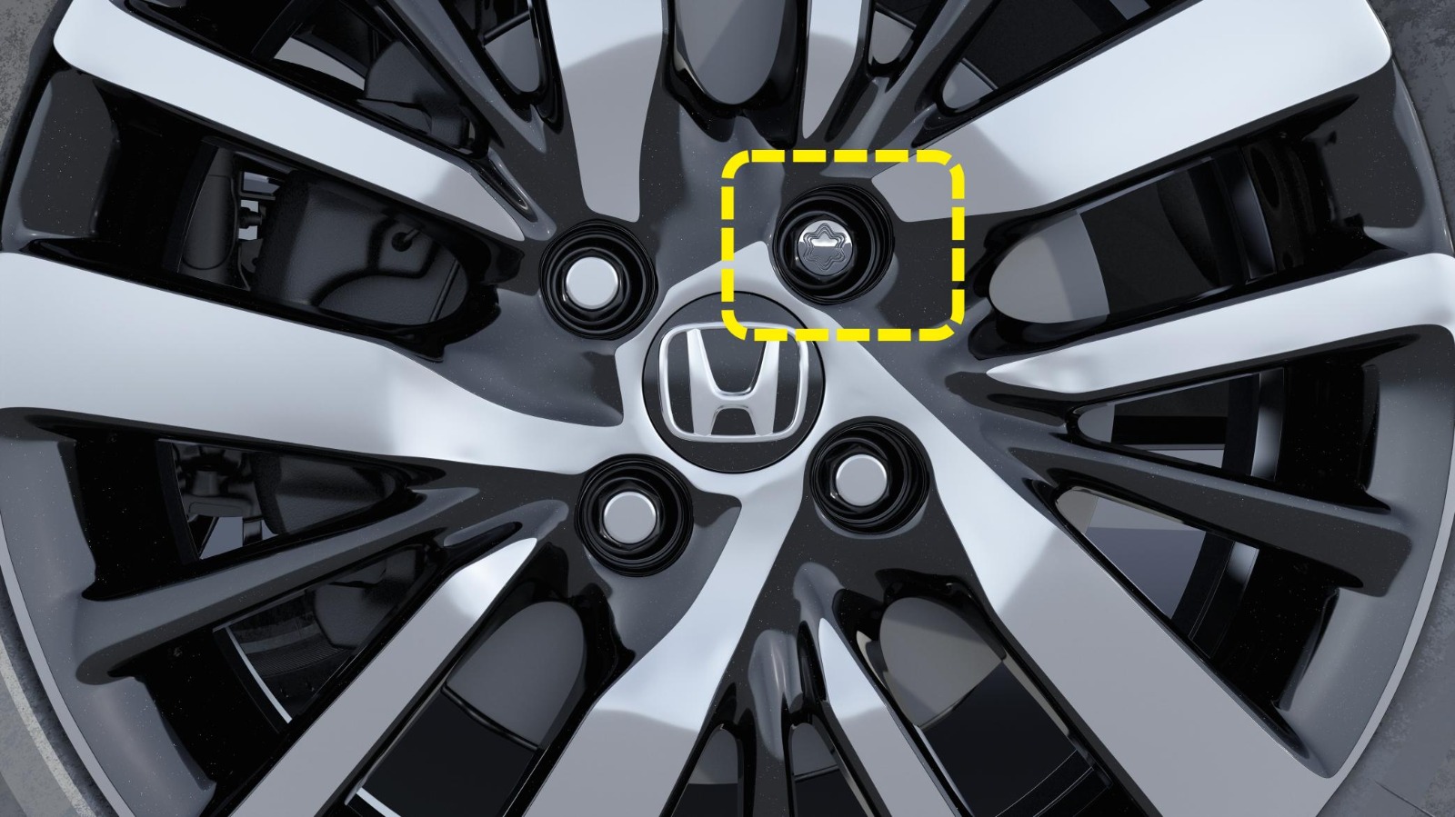 Porca antifurto para rodas - New City Sedan