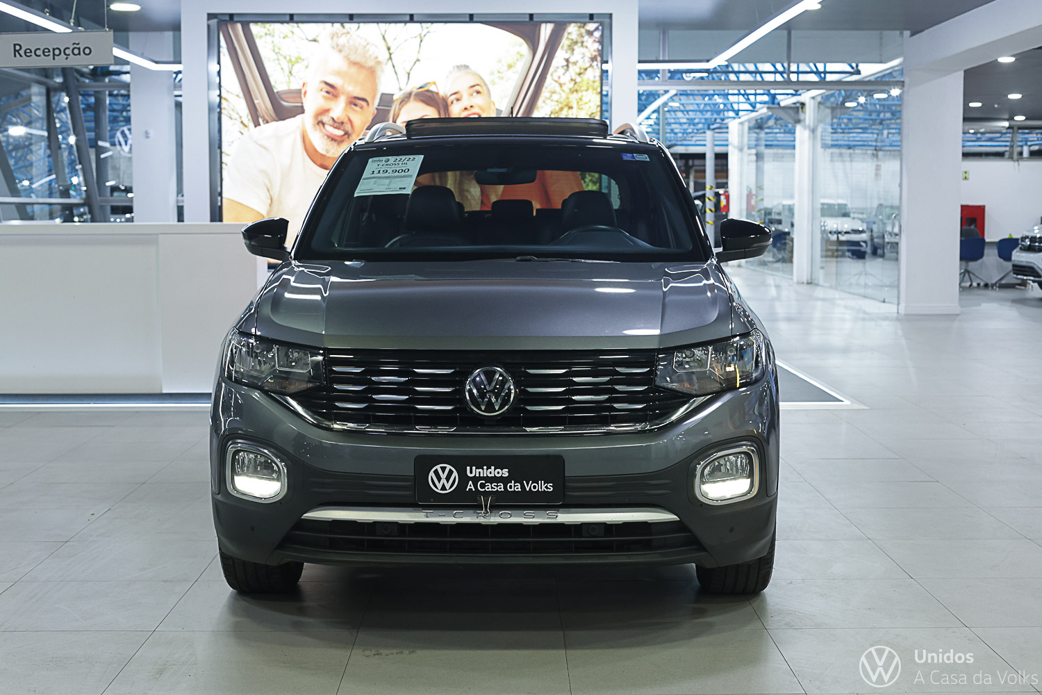 VW - Volkswagen-T-Cross-T-Cross Highline 1.4 TSI Flex 16V 5p Aut