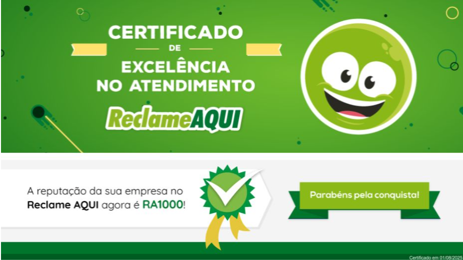 CAOA CHERY ALCANÇA O PATAMAR MÁXIMO RA1000 NO RECLAME AQUI E REAFIRMA SUA LIDERANÇA NA EXPERIÊNCIA DO CONSUMIDOR