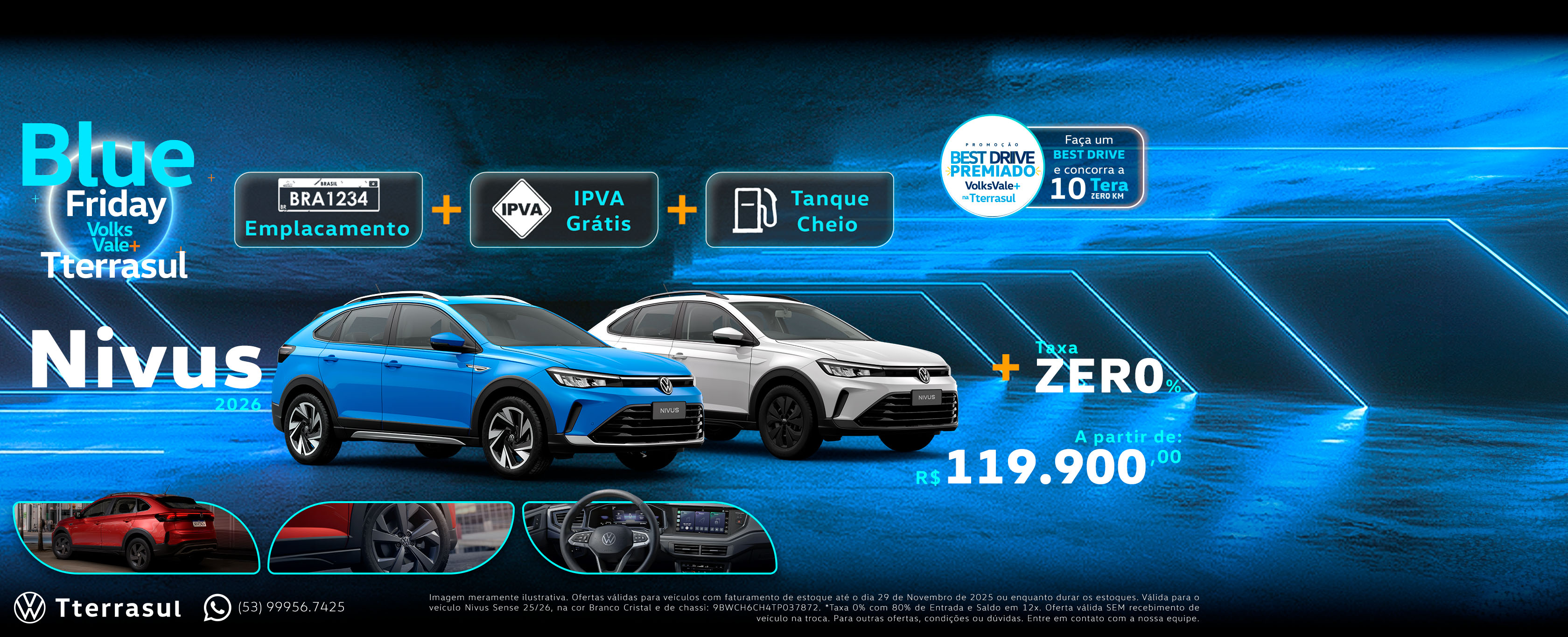 banner blue friday tterrasul - nivus sense