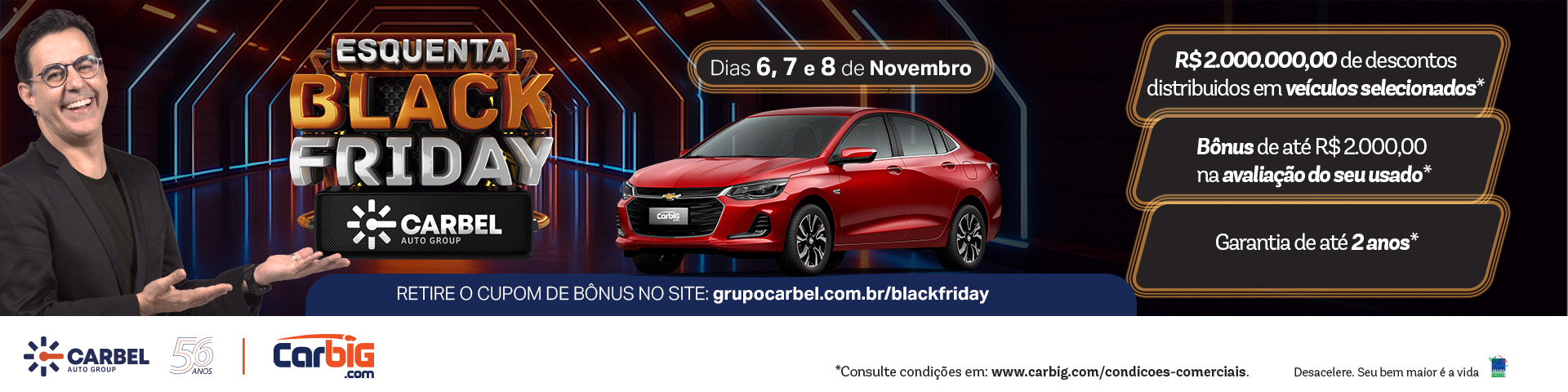 Seminovos Carbig.com | Ação de Vendas - Esquenta Black (VB)