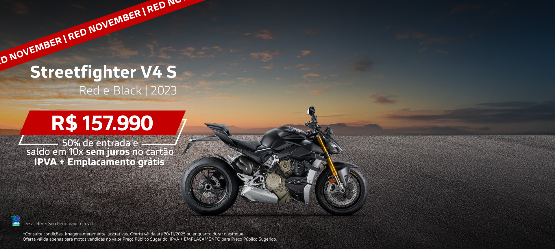 banner street novembro