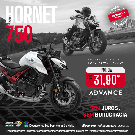 banner CNH - HORNET 750