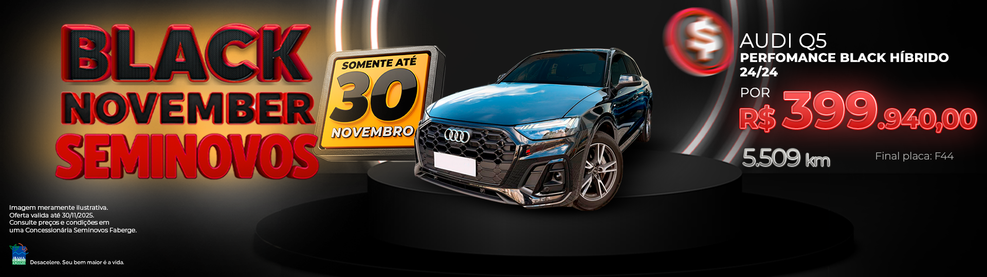 Audi Q-5 Performance Black - Novembro