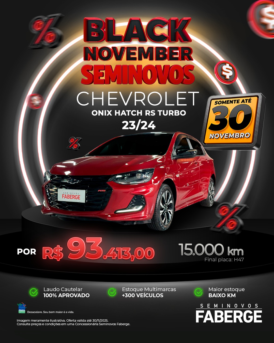 Chevrolet Onix Hatch Turbo - Novembro