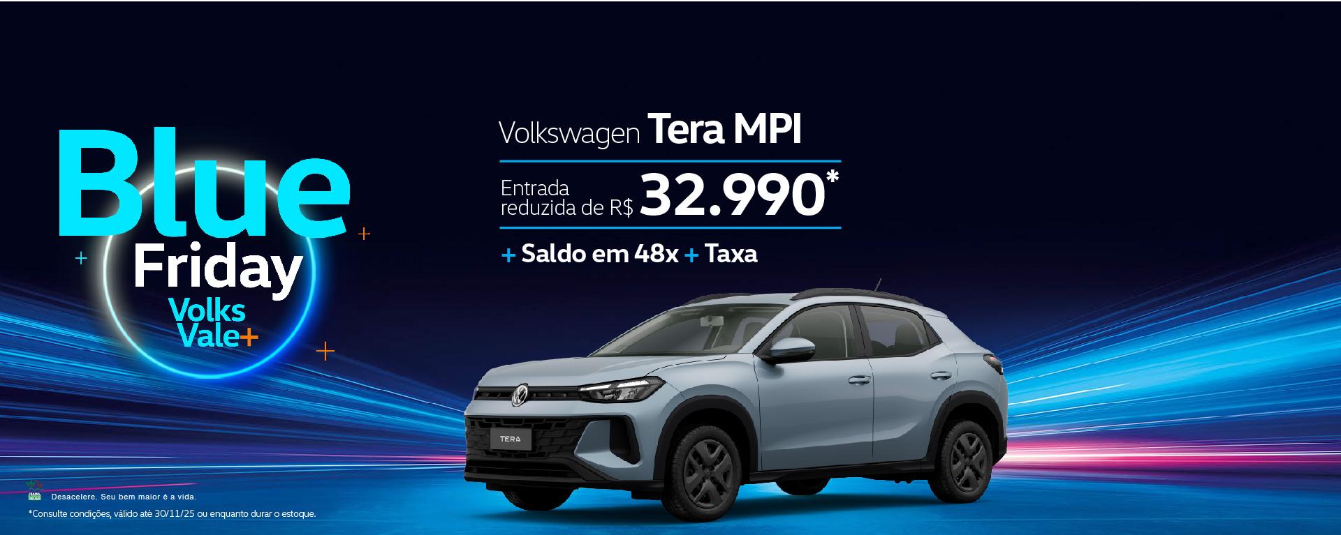 banner blue friday - tera