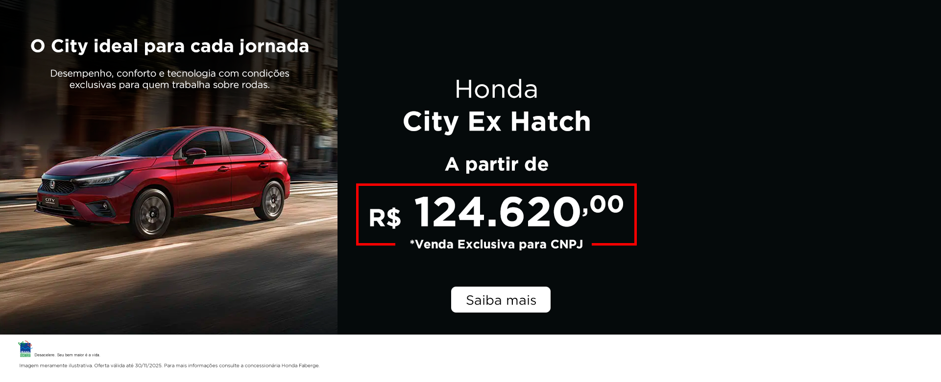 CITY EX HATCH - NOVEMBRO