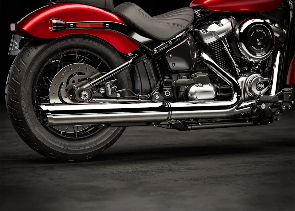 Escapamento dois em um com desempenho pronto para a rua