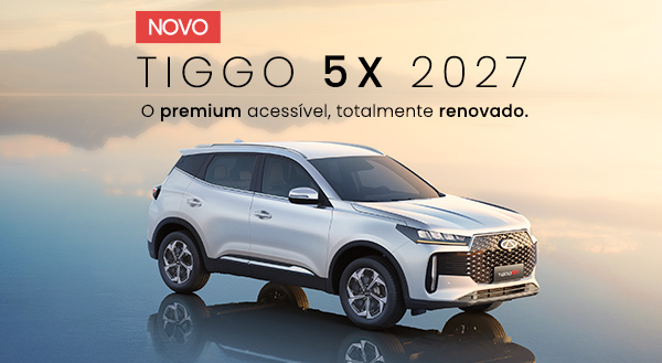 CAOA CHERY APRESENTA O NOVO TIGGO 5x 2027 NO SALÃO DO AUTOMÓVEL DE SÃO PAULO